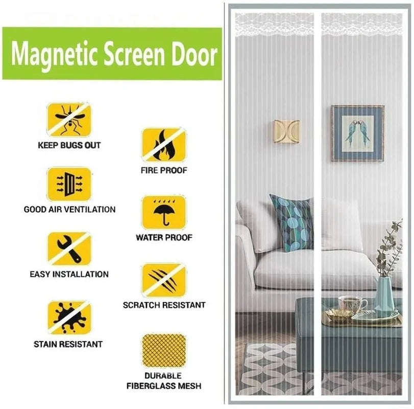 Magnetic Screen Door