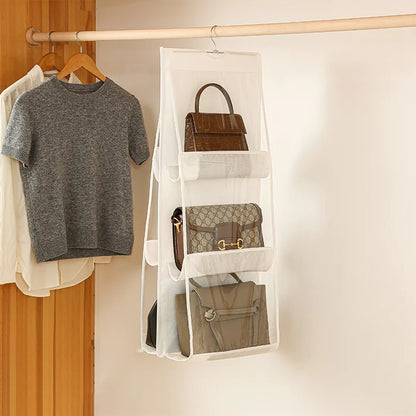 Double-Sided Six-Layer Hanging Storage Bag