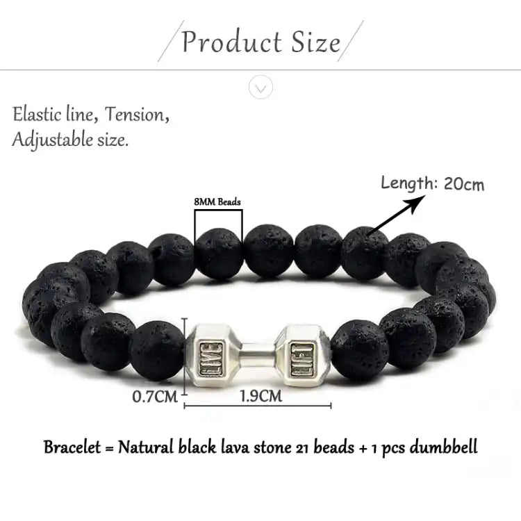 Shevelry™ Dumbbell Bracelet