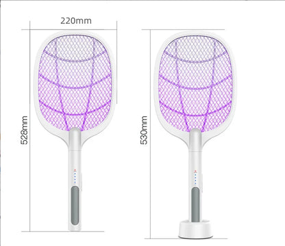 2-in-1 Electric Swatter & Night Mosquito Killing Lamp