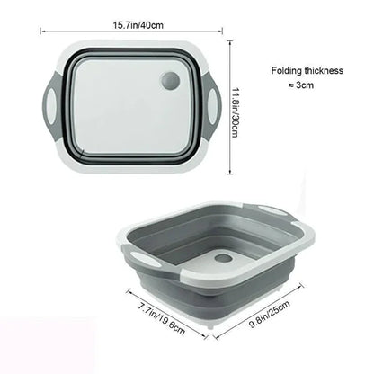 Foldable Multi-Function Chopping Board