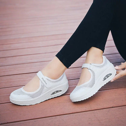 Women Comfortable Air Cushion Working Nurse Shoes