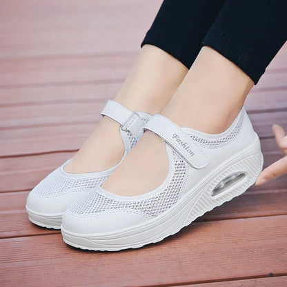 Women Comfortable Air Cushion Working Nurse Shoes