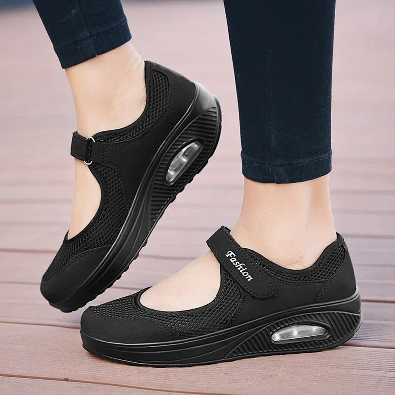 Women Comfortable Air Cushion Working Nurse Shoes