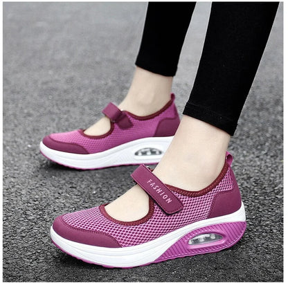 Women Comfortable Air Cushion Working Nurse Shoes