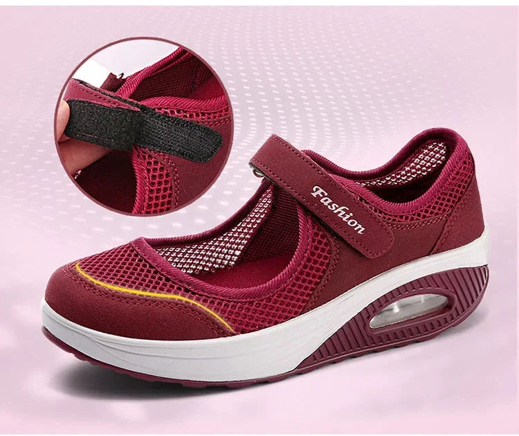 Women Comfortable Air Cushion Working Nurse Shoes