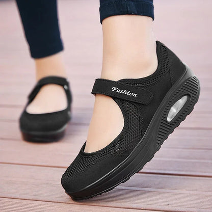 Women Comfortable Air Cushion Working Nurse Shoes